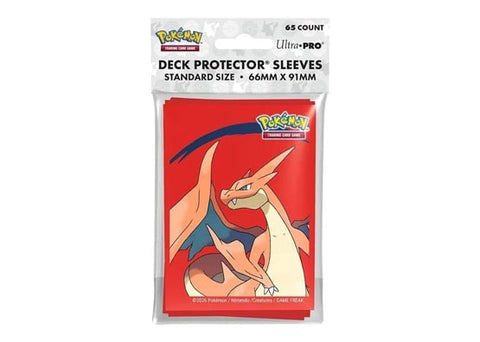 ULTRA PRO POKEMON MEGA CHARIZARD SLEEVES 65 COUNT