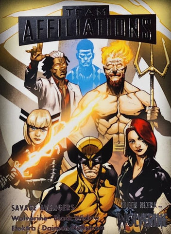 2023 UPPER DECK FLEER ULTRA WOLVERINE - TEAM AFFILIATIONS - SINGLES - #TA1-TA10 - YOU PICK FROM LIST