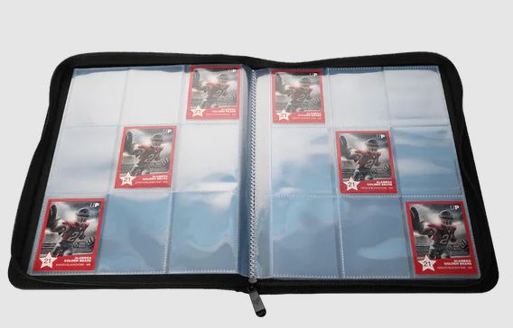 ULTRA PRO 9 POCKET ZIPPERED PREMIUM PRO BINDER