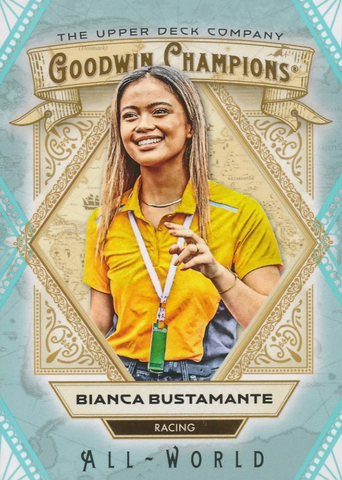 2025 UPPER DECK GOODWIN CHAMPIONS - AQUA - ALL-WORLD - SINGLES - #AW1-AW15 - YOU PICK FROM LIST