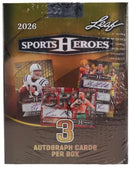 2026 LEAF METAL SPORTS HEROES HOBBY BOX