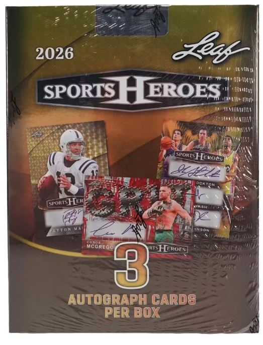 2026 LEAF METAL SPORTS HEROES HOBBY BOX
