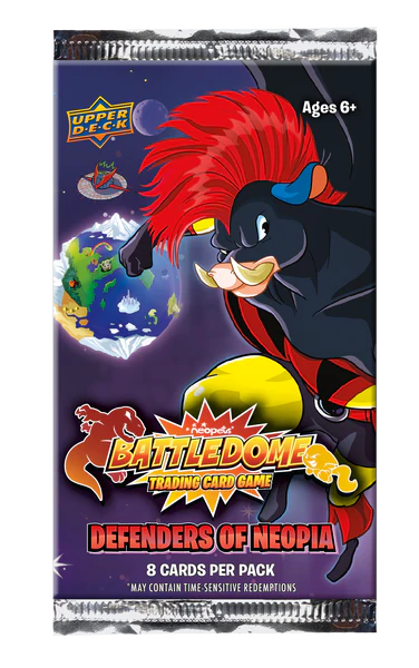 UPPER DECK NEOPETS BATTLEDOME DEFENDERS OF NEOPIA BOOSTER PACK
