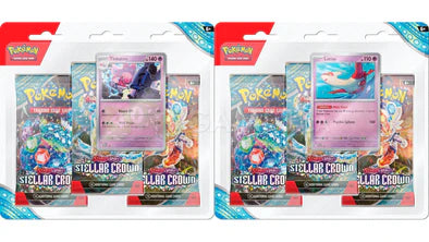POKEMON STELLAR CROWN TRIPLE BLISTER PACK