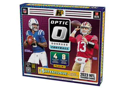 2023 PANINI DONRUSS OPTIC FOOTBALL HOBBY H2 BOX