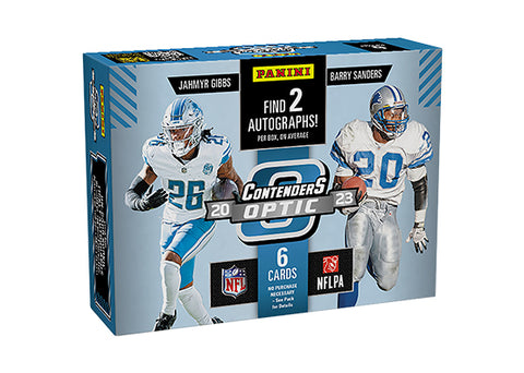 2023 PANINI CONTENDERS OPTIC FOOTBALL HOBBY BOX
