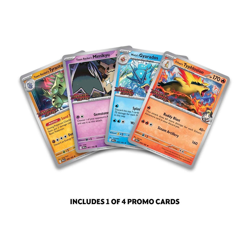 POKEMON DESTINED RIVALS BUILD AND BATTLE PROMO PACK
