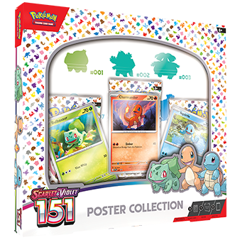 POKEMON SCARLET & VIOLET 151 POSTER COLLECTION