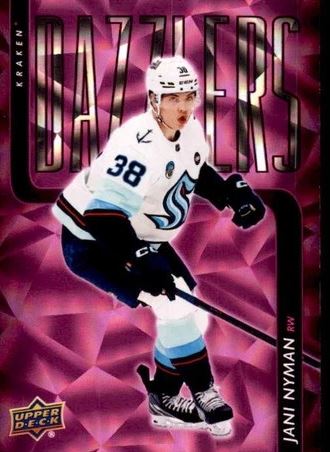 2025 UPPER DECK SERIES TWO - PINK DAZZLERS - SINGLES - #DZ51-DZ100 - YOU PICK FROM LIST