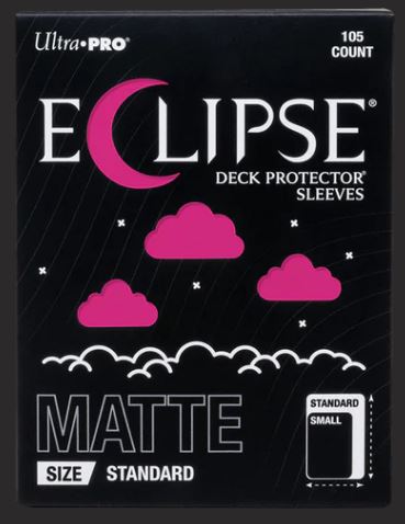 ULTRA PRO ECLIPSE STANDARD SIZE MATTE SLEEVES 105 PACK