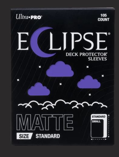 ULTRA PRO ECLIPSE STANDARD SIZE MATTE SLEEVES 105 PACK