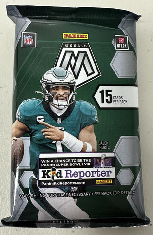 2023 PANINI MOSAIC FOOTBALL HOBBY PACK