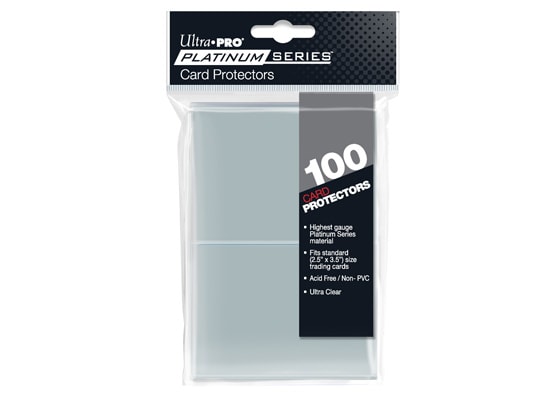 ULTRA PRO PLATINUM SERIES CARD PROTECTORS 100 PACK