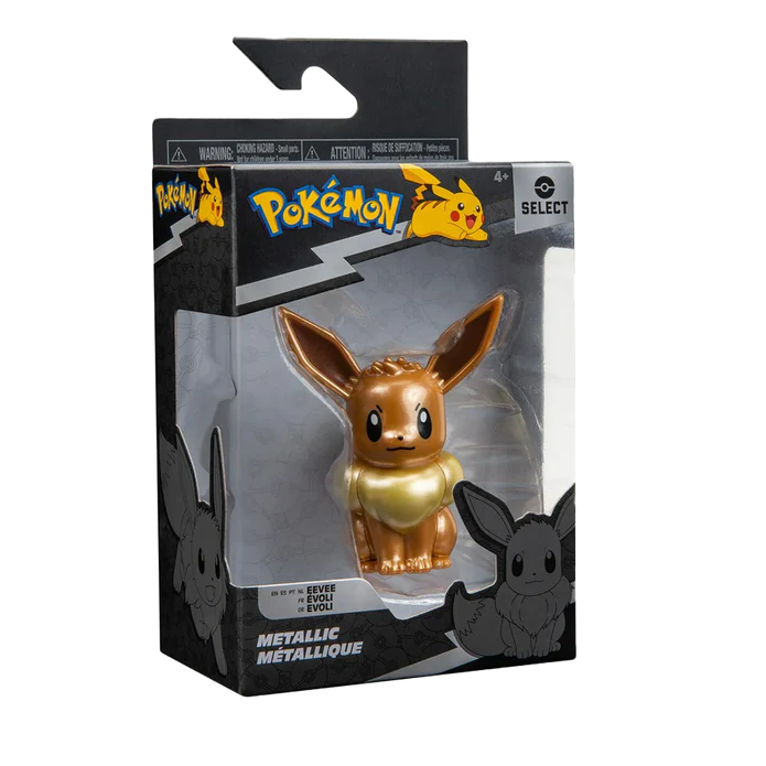 POKEMON TRUE COLOUR METALLIC FIGURE