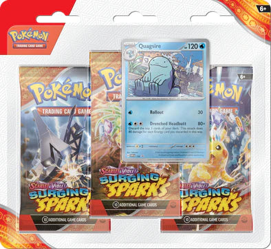 POKEMON SURGING SPARKS TRIPLE BLISTER PACK