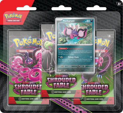 POKEMON SHROUDED FABLE TRIPLE BLISTER PACK