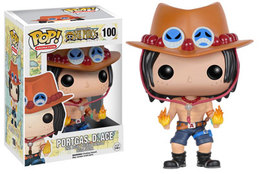 ONE PIECE PORTAS. D. ACE POP
