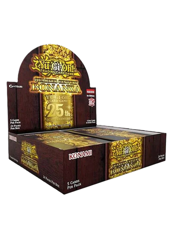 YU-GI-OH! QUARTER CENTURY BONANZA BOOSTER BOX