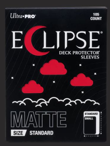 ULTRA PRO ECLIPSE STANDARD SIZE MATTE SLEEVES 105 PACK