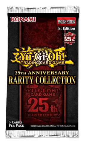 YU-GI-OH! 25TH ANNIVERSARY RARITY COLLECTION BOOSTER PACK