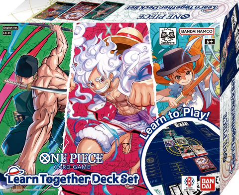ONE PIECE TCG LEARN TOGETHER LET'S PLAY DECK SET