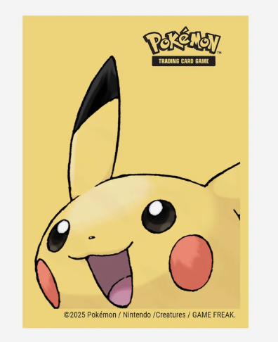 ULTRA PRO POKEMON PIKACHU FACE CARD SLEEVES - 65 COUNT