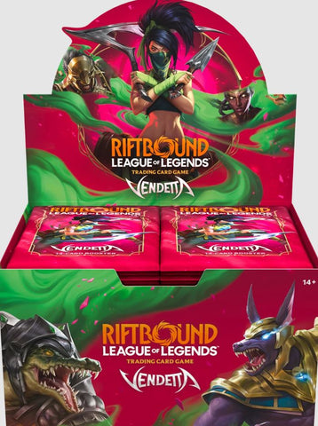 RIFTBOUND LEAGUE OF LEGENDS VENDETTA BOOSTER BOX (1 per person)