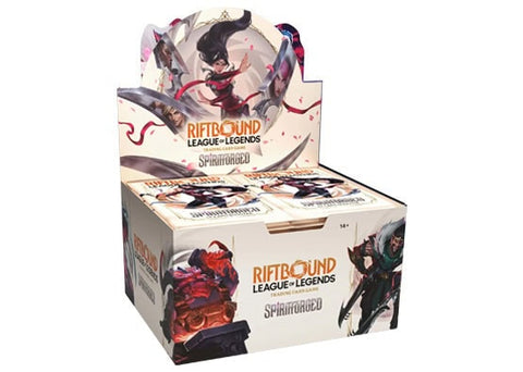 RIFTBOUND LEAGUE OF LEGENDS SPIRITFORGED BOOSTER BOX