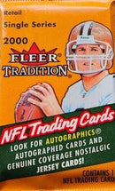 2000 FLEER TRADITION FOOTBALL RETAIL PACK