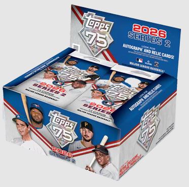 2026 TOPPS SERIES TWO BASEBALL DISPLAY BOX