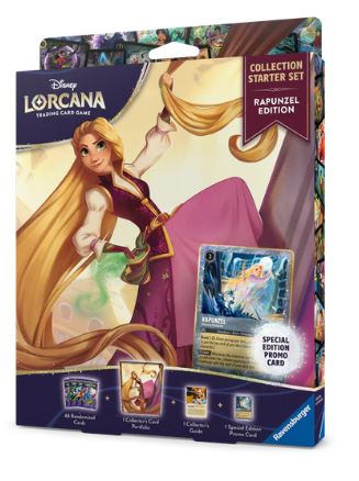 DISNEY LORCANA RAPUNZEL COLLECTION STARTER SET