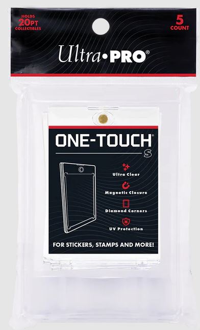 ULTRA PRO S ONE-TOUCH 5 PACK (SMALL CARDS)