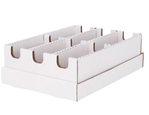 CARDBOARD STORAGE BOX - MULTIPLE ROWS (SHIPPING UNAVAILABLE!)