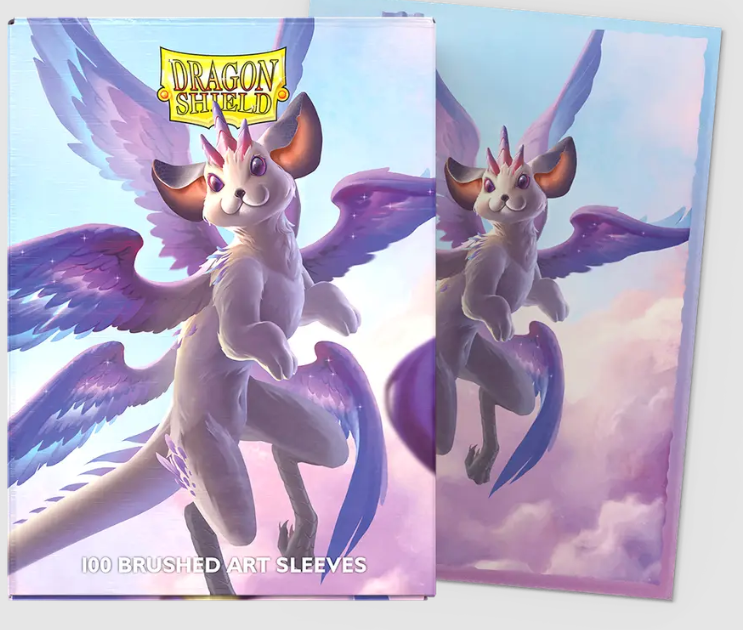 DRAGON SHIELD STANDARD SIZE ART BRUSHED SLEEVES 100 PACK