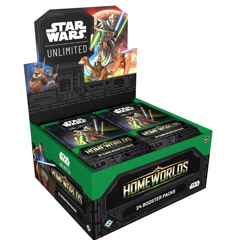 STAR WARS UNLIMITED HOMEWORLDS BOOSTER BOX