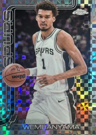 2025 TOPPS CHROME BASKETBALL - X-FRACTOR - SINGLES - #1-300 - YOU PICK FROM LIST