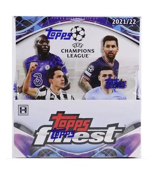 2021 TOPPS FINEST UEFA CHAMPIONS LEAGUE SOCCER HOBBY BOX