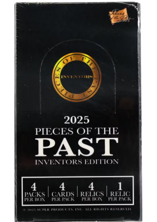 2025 PIECES OF THE PAST INVENTORS EDITION BOX