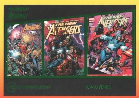 2022 FLEER ULTRA MARVEL - GREEN FOIL - ARTIST SPOTLIGHT - SINGLES -