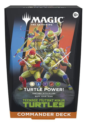 MTG TEENAGE MUTANT NINJA TURTLES COMMANDER DECK