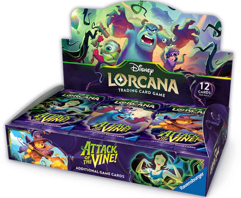 DISNEY LORCANA ATTACK OF THE VINE BOOSTER BOX