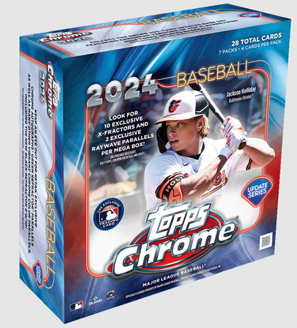 2024 TOPPS CHROME UPDATE BASEBALL MEGA BOX