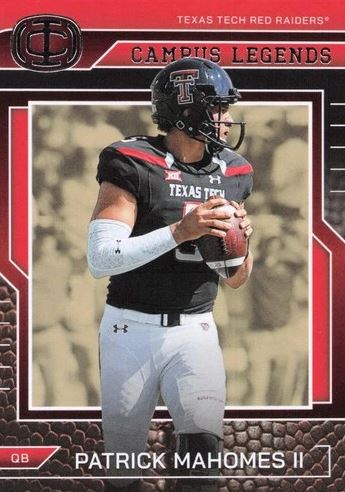 2025 PANINI ICON COLLECTION MAHOMES - CAMPUS LEGENDS - SINGLES -