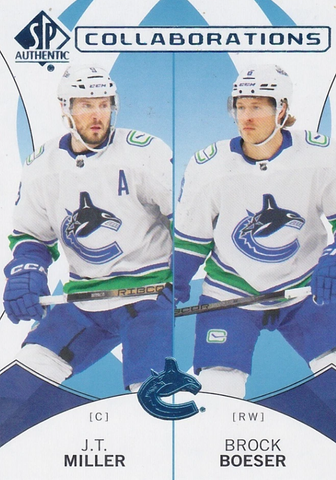 2024 UPPER DECK SP AUTHENTIC - BLUE - COLLABORATIONS - SINGLES - #C1-C25 - YOU PICK FROM LIST