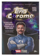 2025 TOPPS CHROME MARVEL CINEMA BLASTER BOX