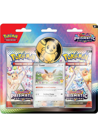POKEMON PRISMATIC EVOLUTIONS DOUBLE BLISTER PACK (1 PER CUSTOMER)