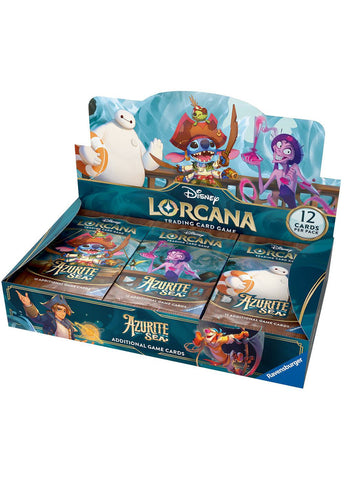 DISNEY LORCANA AZURITE SEA BOOSTER BOX