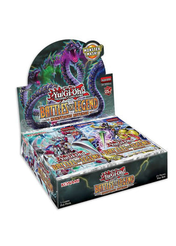 YU-GI-OH! BATTLES OF LEGENDS: MONSTROUS REVENGE BOOSTER BOX