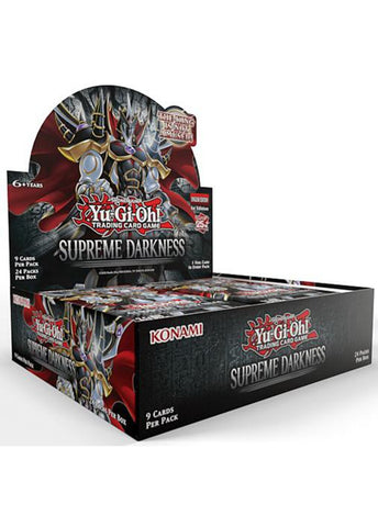YU-GI-OH! SUPREME DARKNESS BOOSTER BOX
