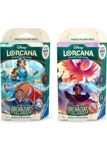 DISNEY LORCANA ARCHAZIA'S ISLAND STARTER DECK